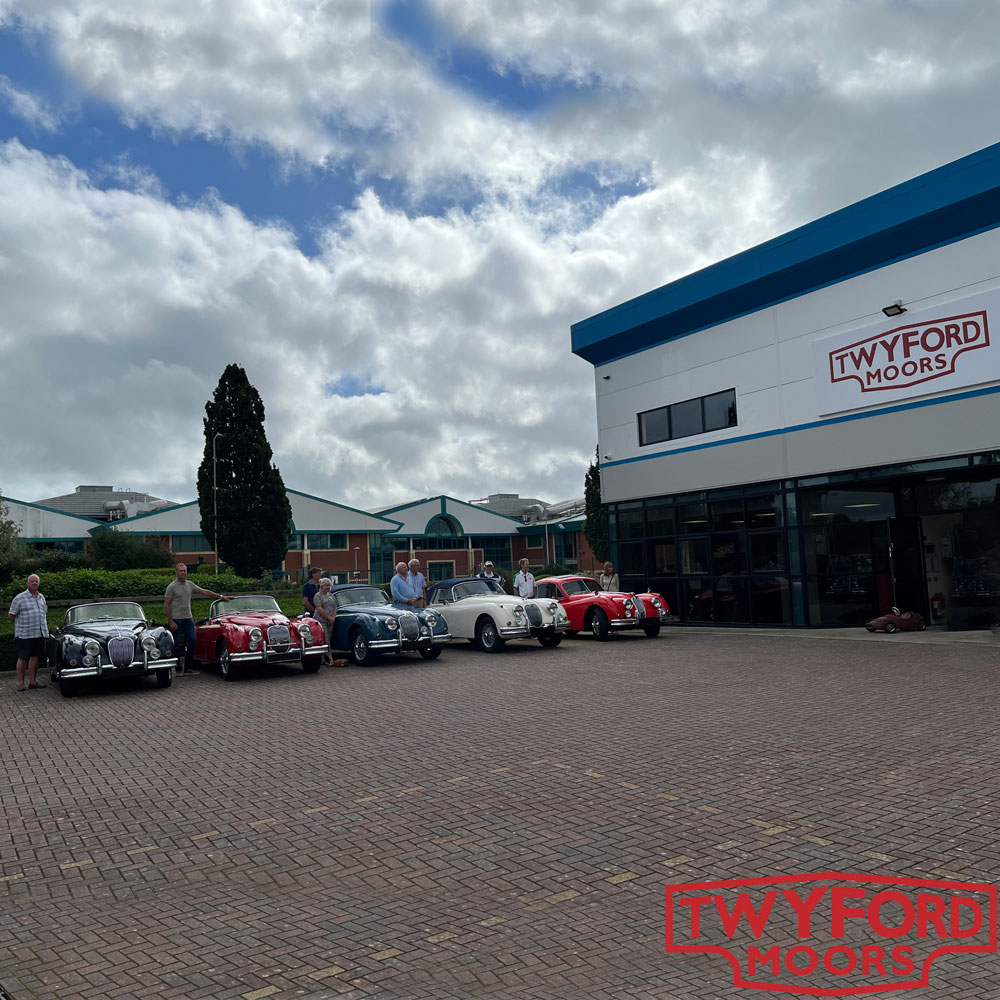 Jaguar XK Club visit